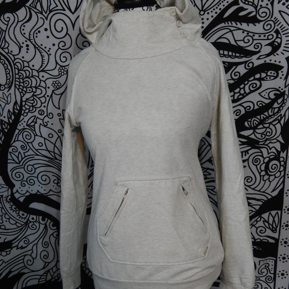 Cowl neck roxy hoodie